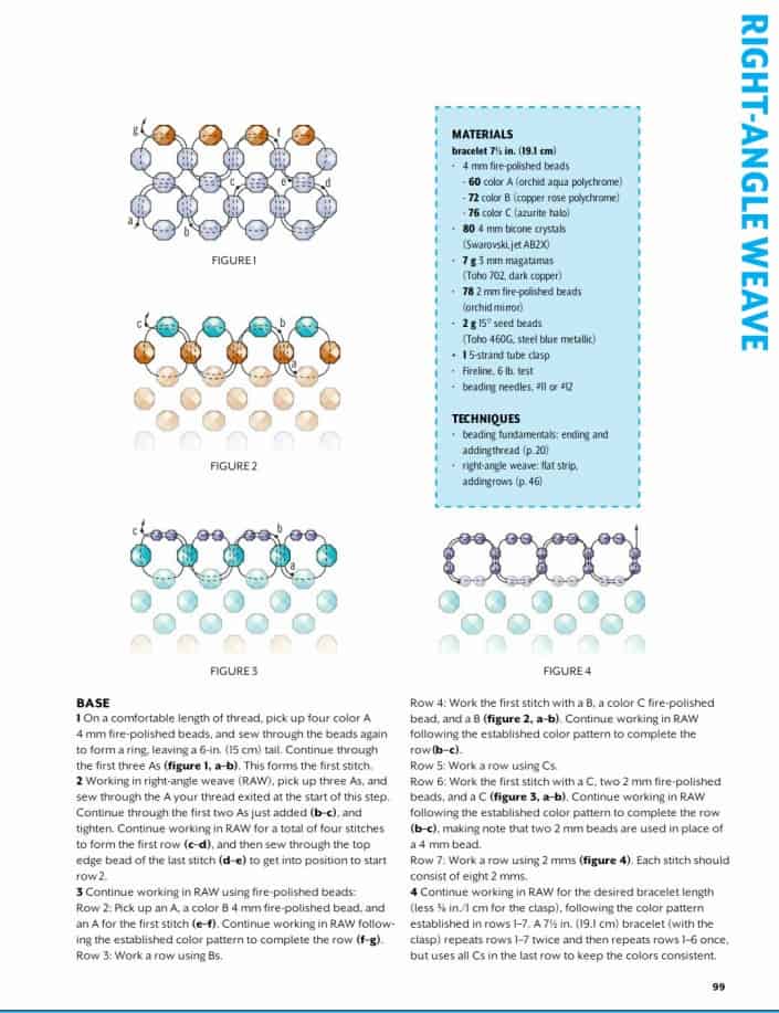 Bead and Button’s 2019 Bead Stitching Handbook Book Review The