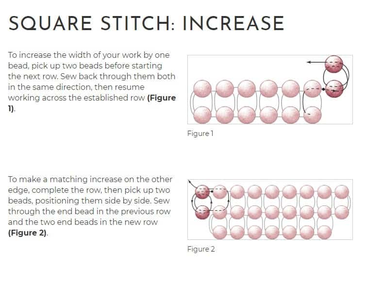 Bead stitching shop