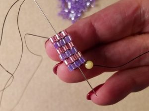 Bead Weaving 101 – Square Stitch Basics – The Alluring Bead Boutique