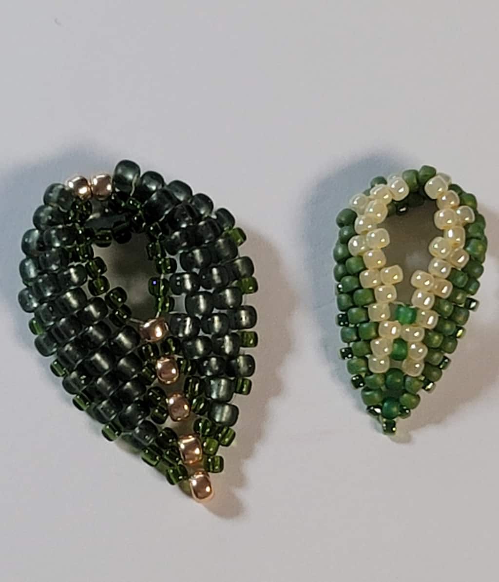 How to Make Bead and Wire Leaves Tutorials / The Beading Gem